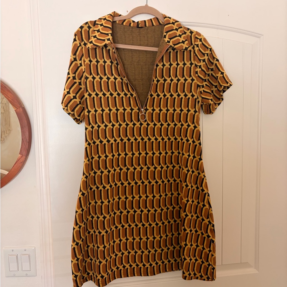 70s Style Mini Dress